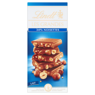 Lindt Les Grandes czekolada mleczna orzechowa 150g