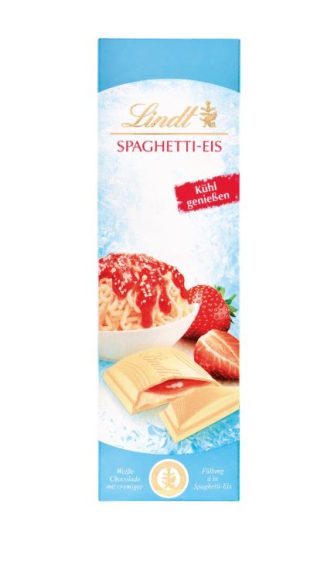 Lindt SLIM ICE czekolada biała Spaghetti 100g