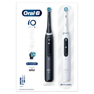 Oral-B iO 5 Black & White 2 Szczoteczki elektryczne