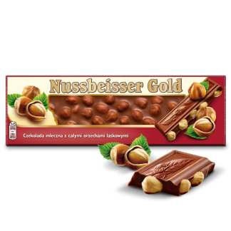 Nussbeisser czekolada mleczna z orzechami 220 g