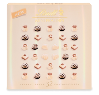 Lindt Mini Praliny bombonierka z czekoladkami z białej czekolady 163g