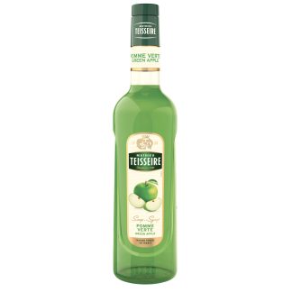 MATHIEU TEISSEIRE GREEN APPLE 0,7 L ZIELONE JABŁKO BUTELKA SZKLANA