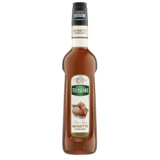 MATHIEU TEISSEIRE HAZELNUT 0,7 L ORZECH LASKOWY BUTELKA SZKLANA