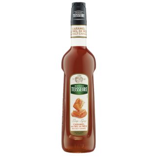 MATHIEU TEISSEIRE SALTED CARAMEL 0,7 L SŁONY KARMEL BUTELKA SZKLANA