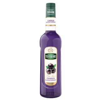 MATHIEU TEISSEIRE BLACKCURRANT 0,7 L CZARNA PORZECZKA BUTELKA SZKLANA