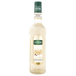 MATHIEU TEISSEIRE WHITE CHOCOLATE 0,7 L BIA?A CZEKOLADA BUTELKA SZKLANA