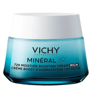 Krem nawilżająco-odbuduwujący Vichy Minéral 89 do 100h bogaty 50ml
